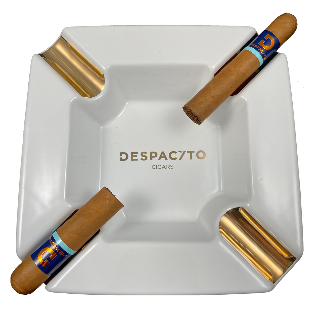 Despacito Cigars Ashtray White